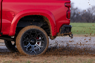 Rough Country  | Rough Country 89 Series Wheel | One-Piece | Black Machined Gun Metal | 20x10