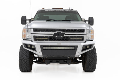 Rough Country  | LED Light | Ditch Mount |  3" OSRAM | Wide | Chevy 1500 &amp; Chevy/GMC 2500HD/3500HD (07-14)