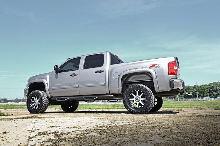 Rough Country  | Pocket Fender Flares | 5.5 Ft Bed | Chevy Silverado 1500 (07-13)