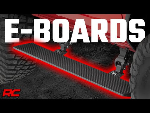 Rough Country  | Power Running Boards | Lighted | Gas | Crew Cab | Ram 2500 (2010-2023)