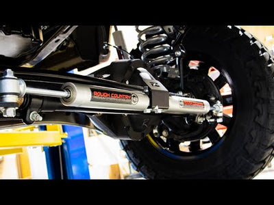 Rough Country  | N3 Steering Stabilizer | Dual | 2-8 Inch Lift | Ram 2500 (10-13)/3500 (10-12)