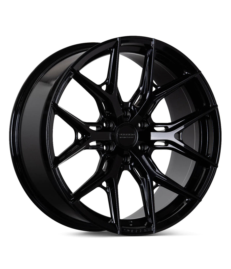 VOSSEN - HF6-4 | Gloss Black-Wheels-Deviate Dezigns (DV8DZ9)