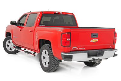 Rough Country  | Oval Steps | Stainless | Crew Cab | DEF Tank | Chevy/GMC 1500/2500HD/3500HD (07-19)