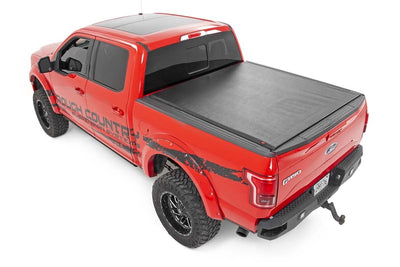 Rough Country  | Soft Roll Up Bed Cover | 5' Bed | Toyota Tacoma 2WD/4WD (2016-2023)