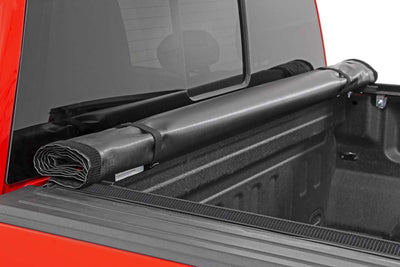 Rough Country  | Soft Roll Up Bed Cover | 5' Bed | Toyota Tacoma 2WD/4WD (2016-2023)