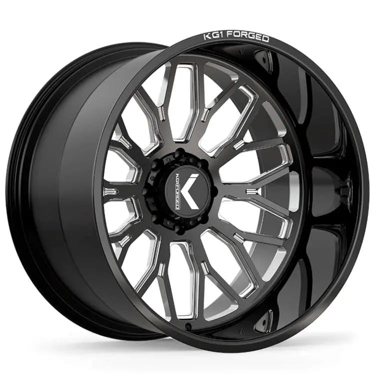 KG1 Forged - Jacked | Concave Series | Black and Milled