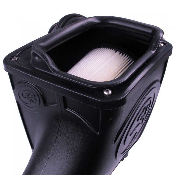 S&B - COLD AIR INTAKE FOR 2003-2007 FORD POWERSTROKE 6.0L-Cold Air Intakes-Deviate Dezigns (DV8DZ9)